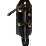 Fendi Black Leather Mini By The Way Boston Bag
