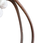 Prada Vintage Jacquard Logo Tote Brown