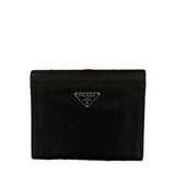 Prada Vintage Nero Tessuto Sport Wallet