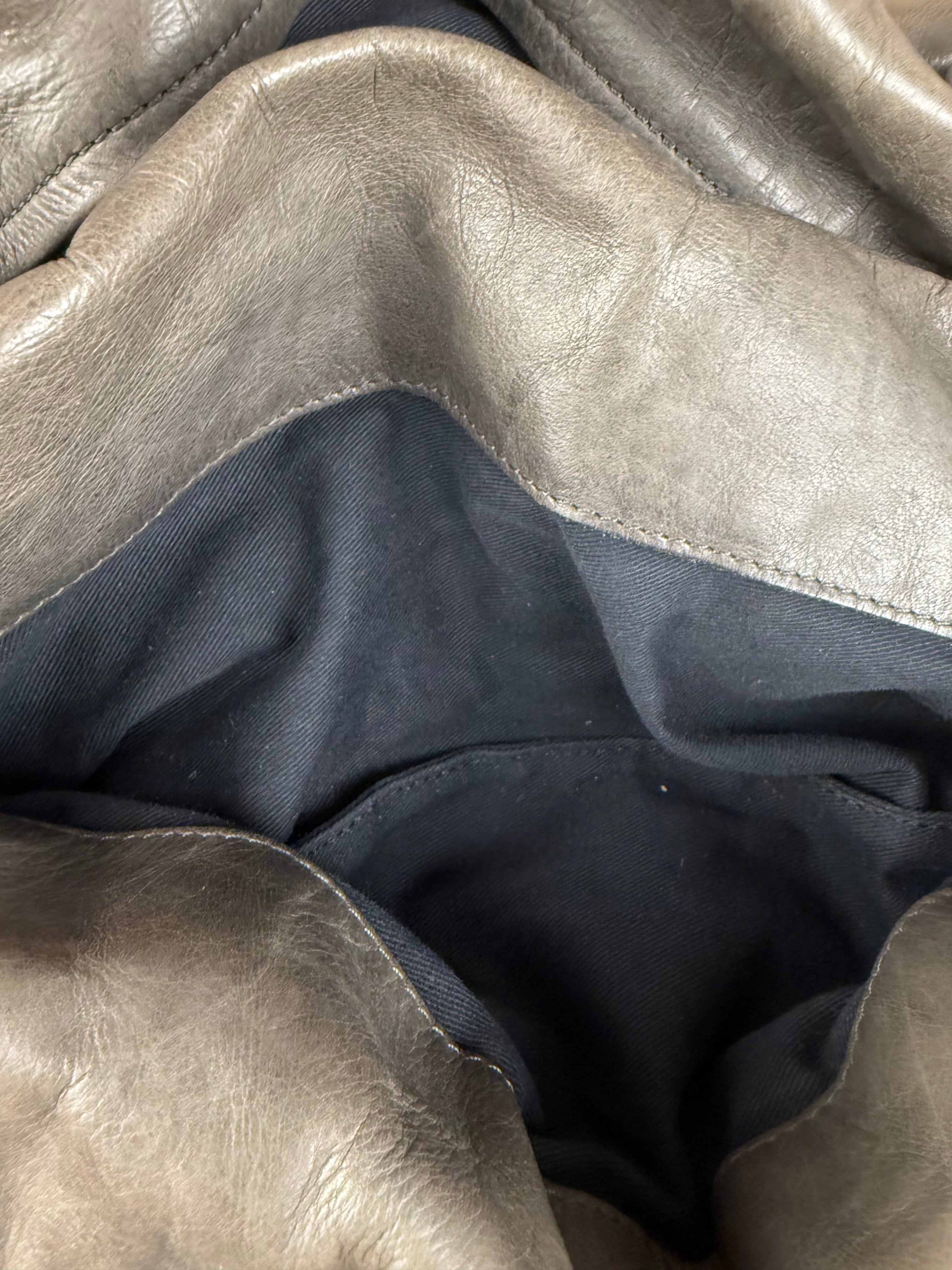 Chloe Vintage Brown Leather Silverado Shoulder Bag