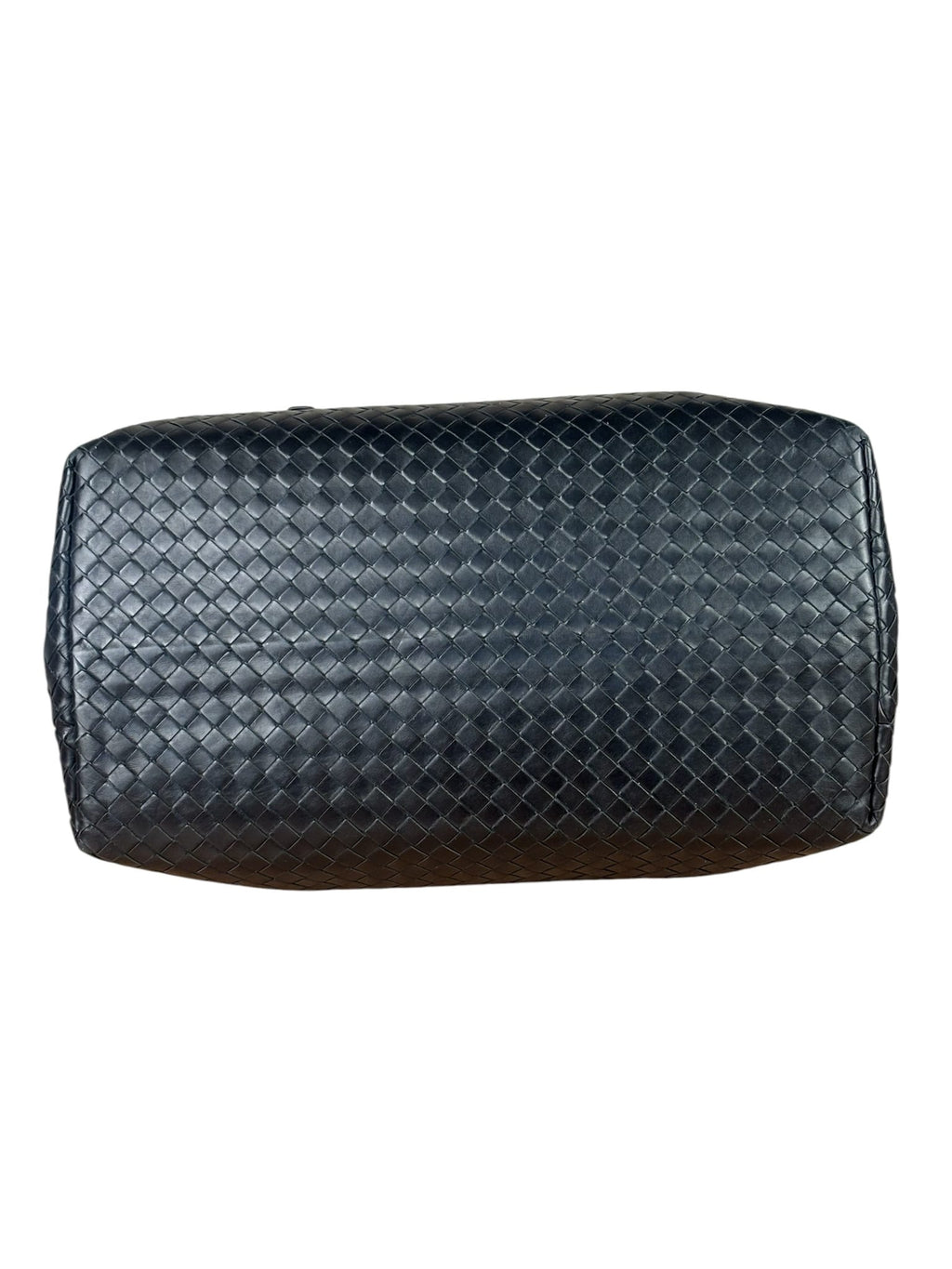 Bottega Veneta Black Intrecciato Two-Way Tote Bag
