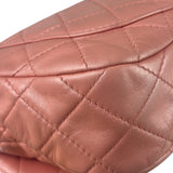 Chanel Pink Quilted Lambskin Timeless Chain Shoulder Bag 2010