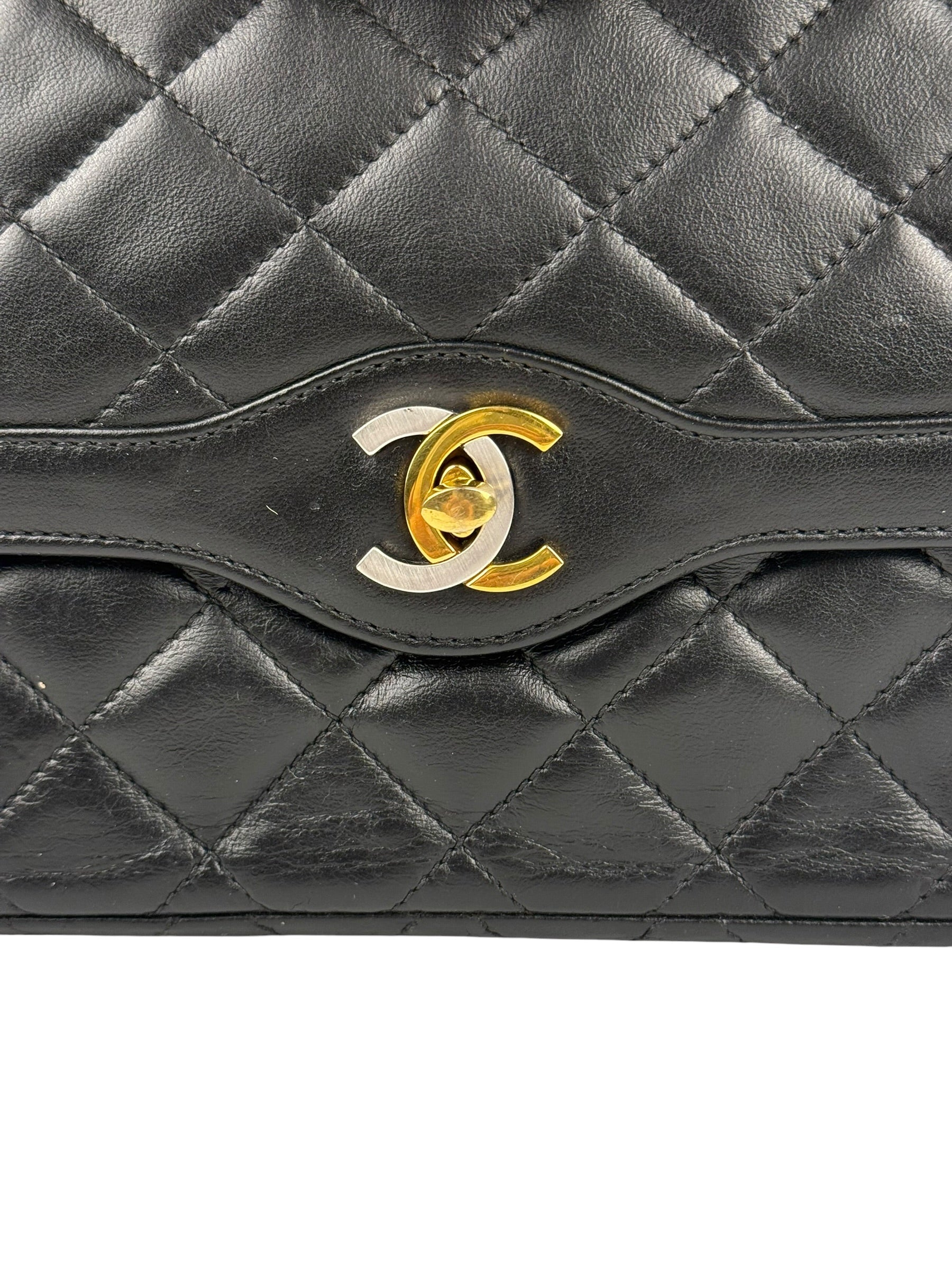 Chanel Paris Matelasse Lambskin Quilted Flap 1994