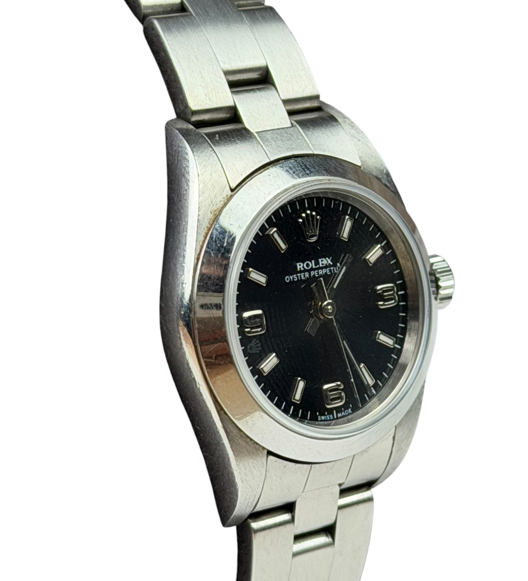 Rolex Oyster Perpetual Black Dial 76080 1995