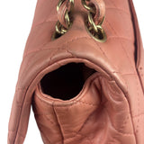 Chanel Pink Quilted Lambskin Timeless Chain Shoulder Bag 2010