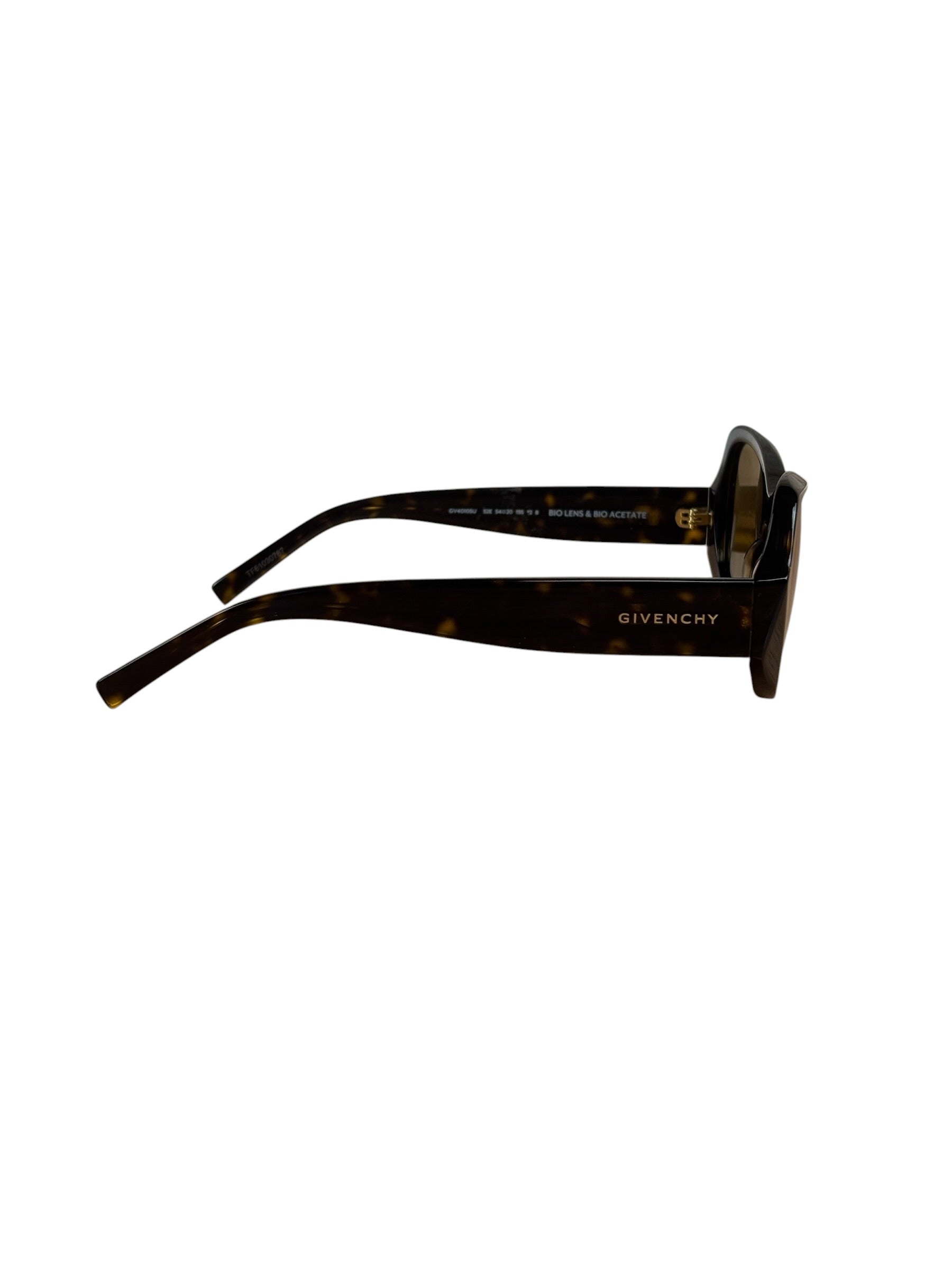 Givenchy Black GV Day Rectangular Sunglasses