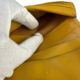 Loewe Vintage Yellow Leather Bifold Wallet