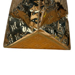 Louis Vuitton Gold Monogram Vernis Miroir Bellevue GM Tote