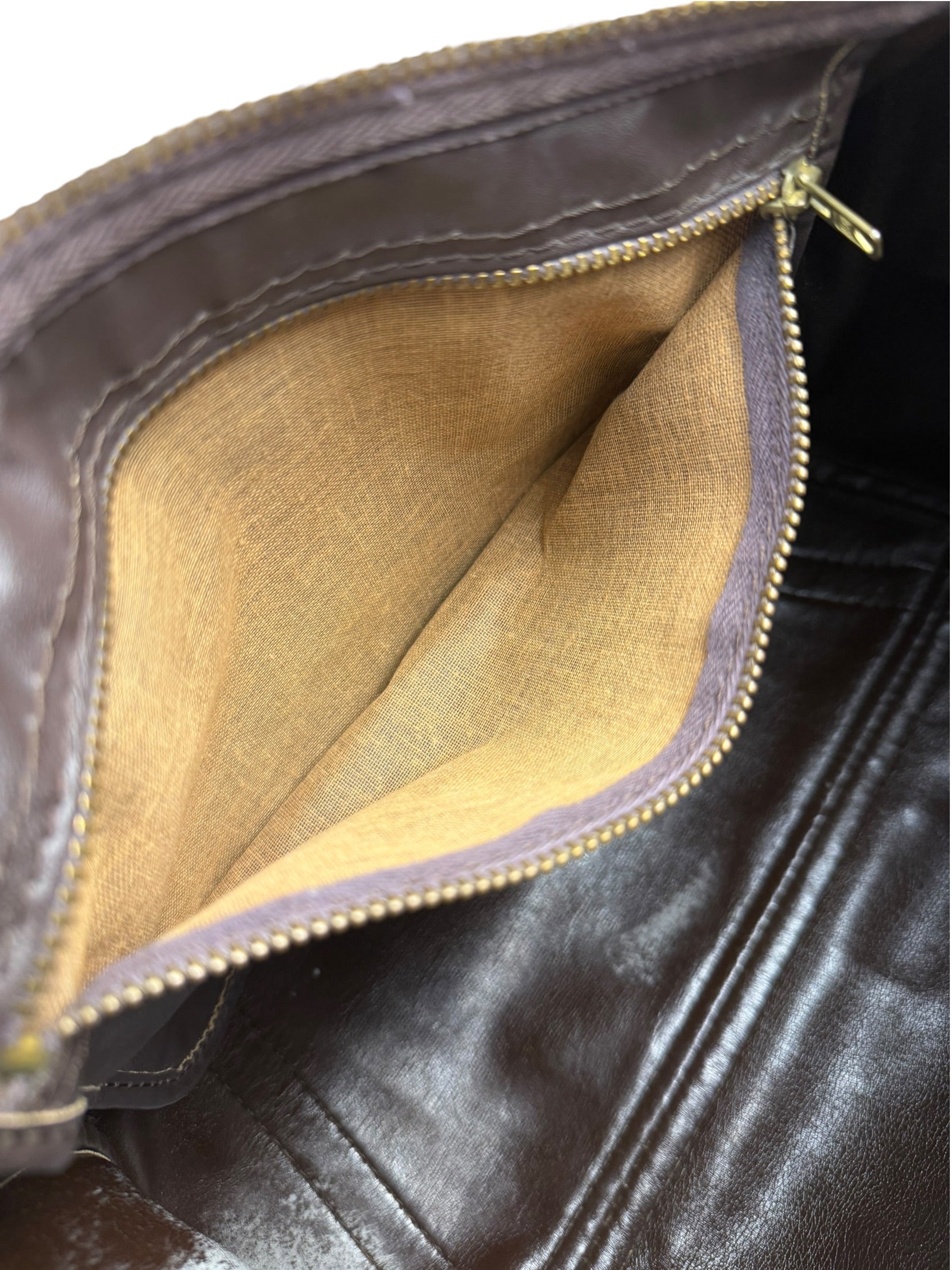 Christian Dior Vintage Brown Trotter Handbag