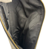 Salvatore Ferragamo Vintage Black Gancini Leather Baguette