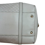 Gucci Vintage Beige Leather GG 2Way Bag