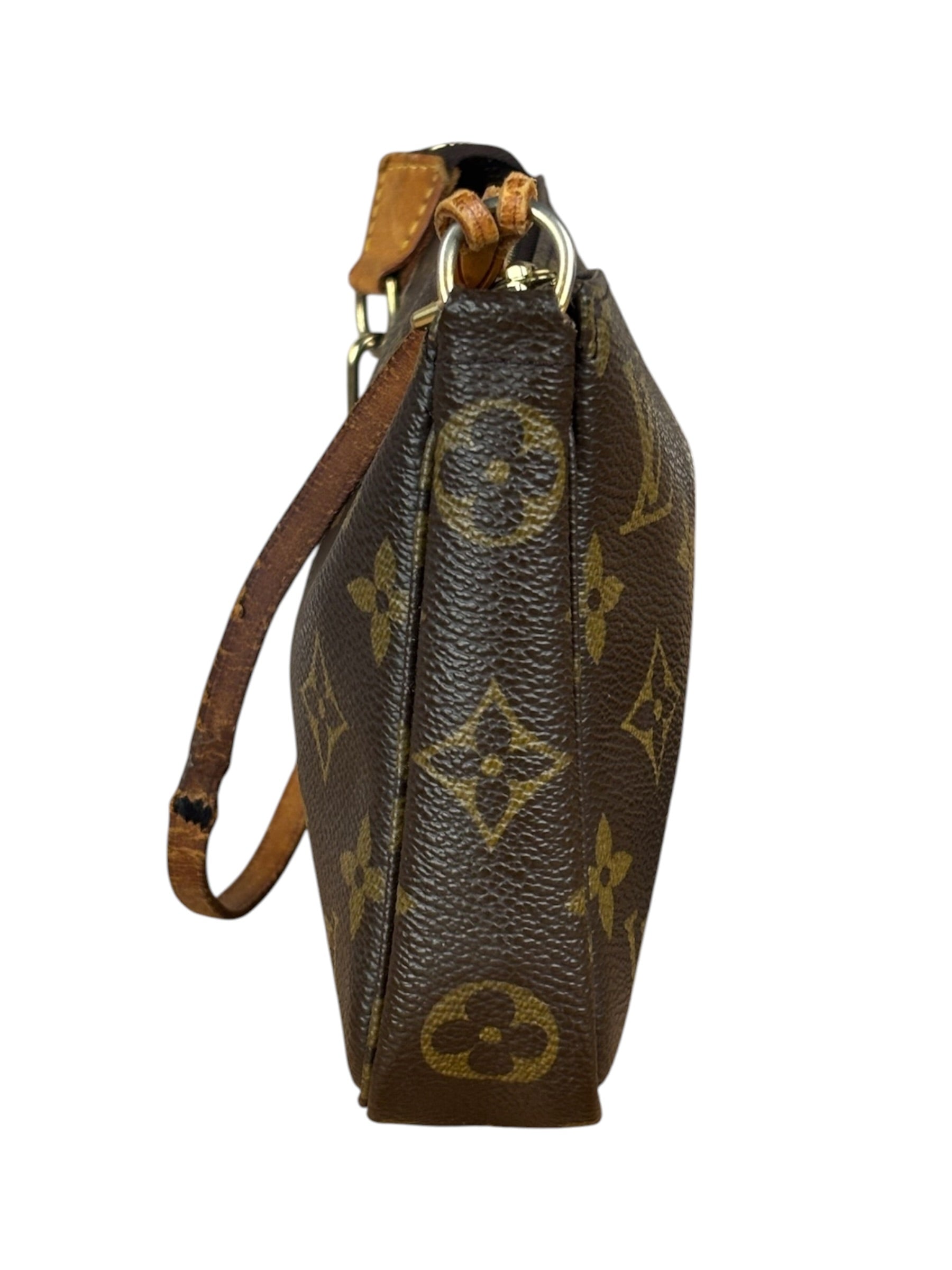 Louis Vuitton Leather Monogram Pochette