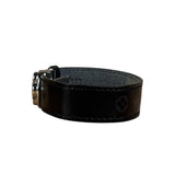 Louis Vuitton Black Leather Wish Bracelet