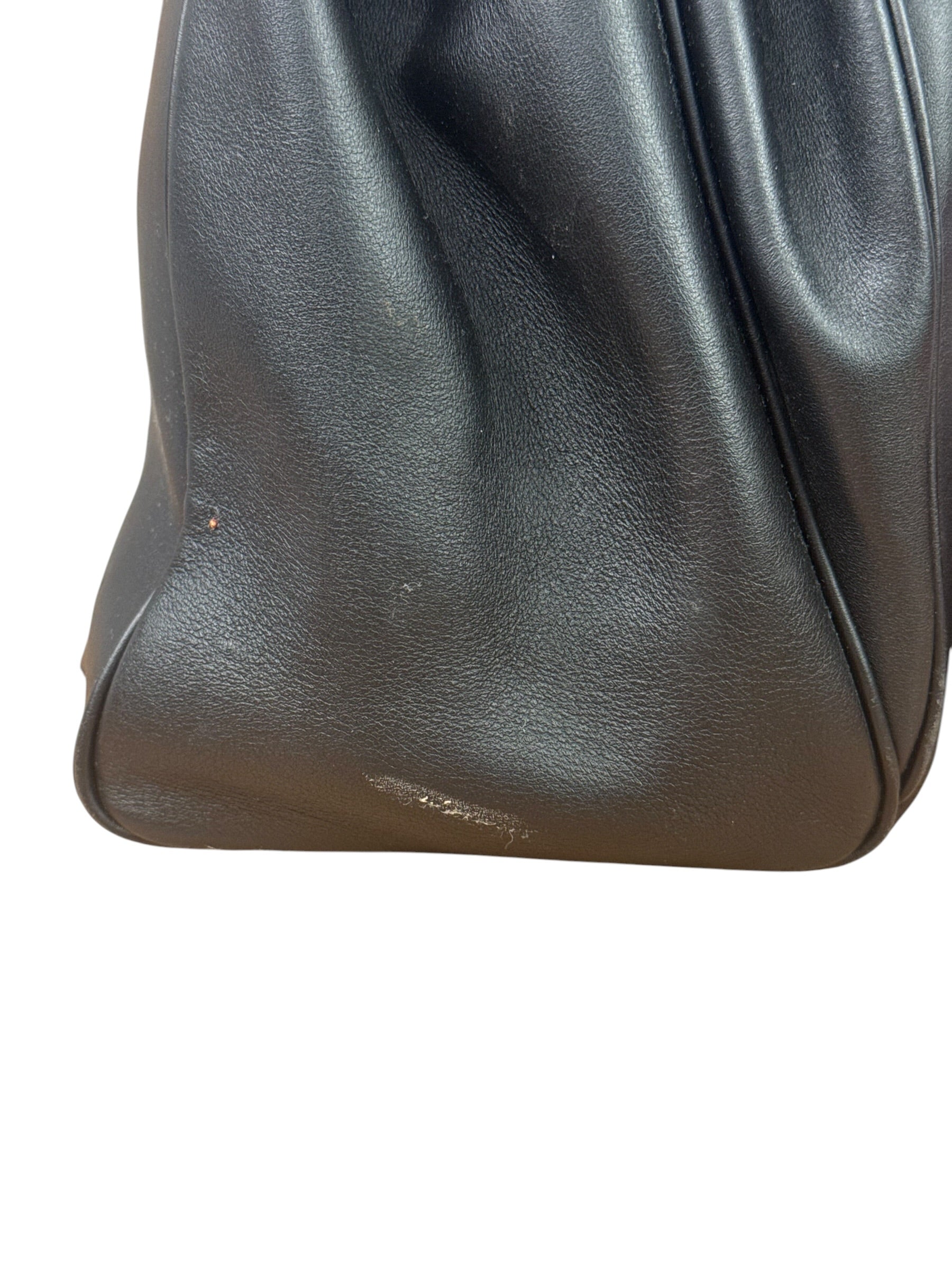 Balenciaga Large Rodeo Leather 2Way Handbag Black