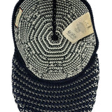 Gucci Navy GG Crochet Cotton Baseball Hat