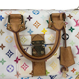 Louis Vuitton x Takashi Murakami White Monogram Speedy 30