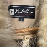 Ealman Vintage Beige Nylon Fur Lined coat