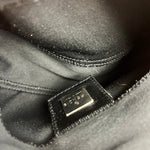 Fendi Mini Baguette Neoprene Black