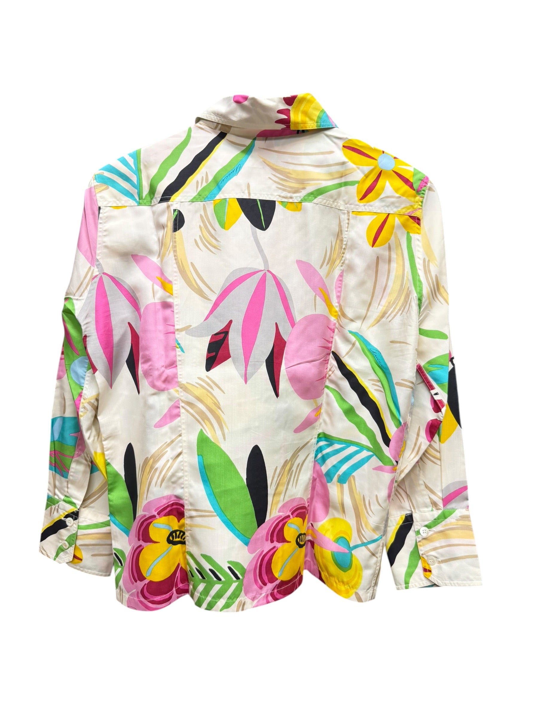 Gucci By Tom Ford 1999 Silk Button-Up Shirt