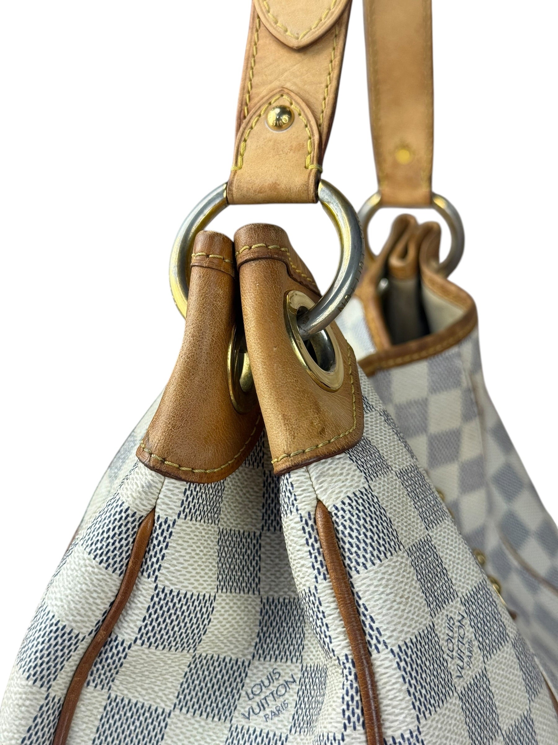 Louis Vuitton Damier Azur Galliera PM Hobo Bag