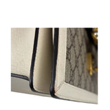 Gucci Leather Queen Margaret Small GG Top Handle Two-Way Bag