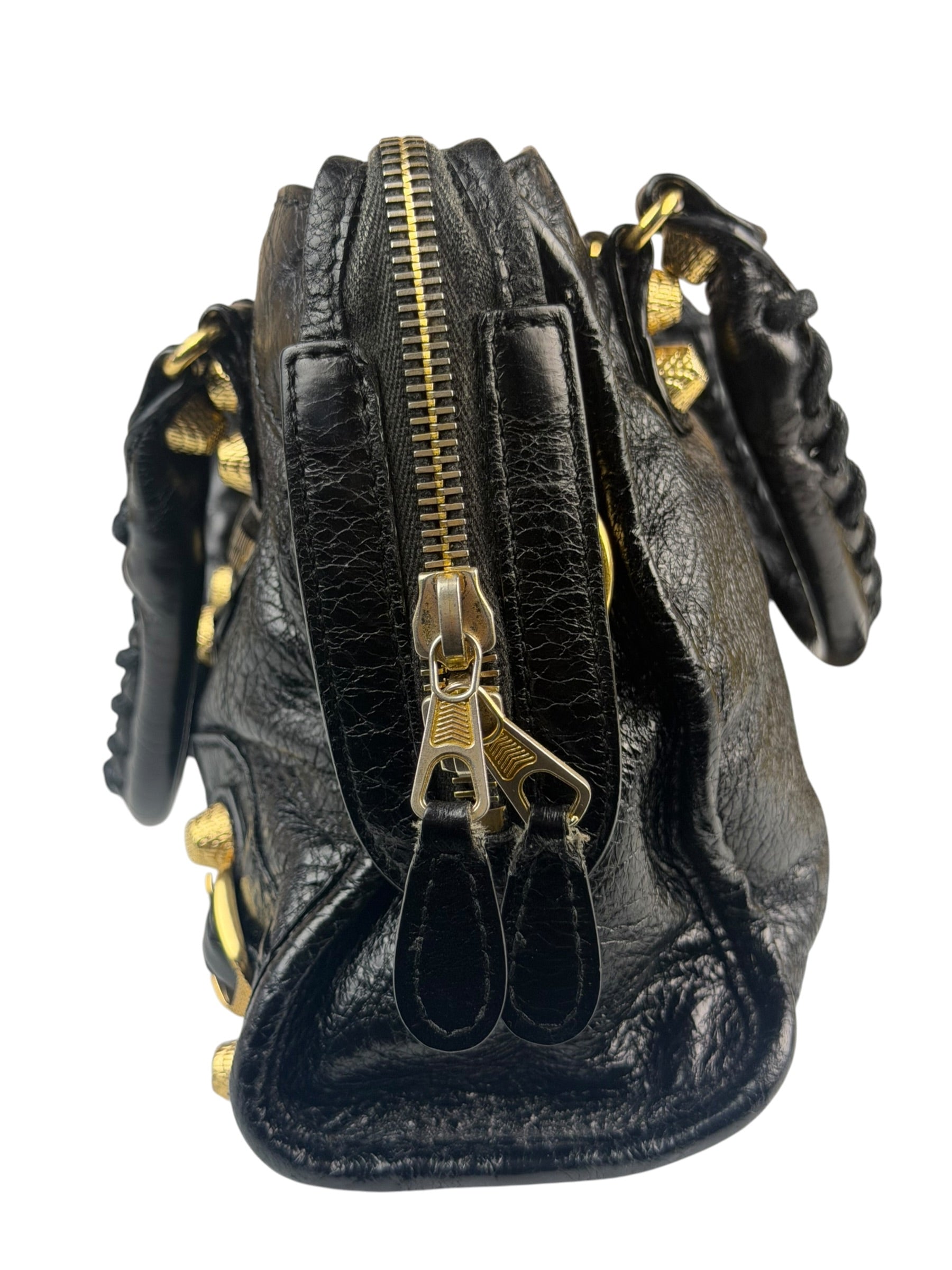 Balenciaga Black Calfskin Mini Le City Bag