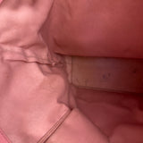 Gucci GG Pink Leather Canvas Eclipse Tote Bag