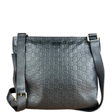 Gucci GG Black Leather Crossbody Bag