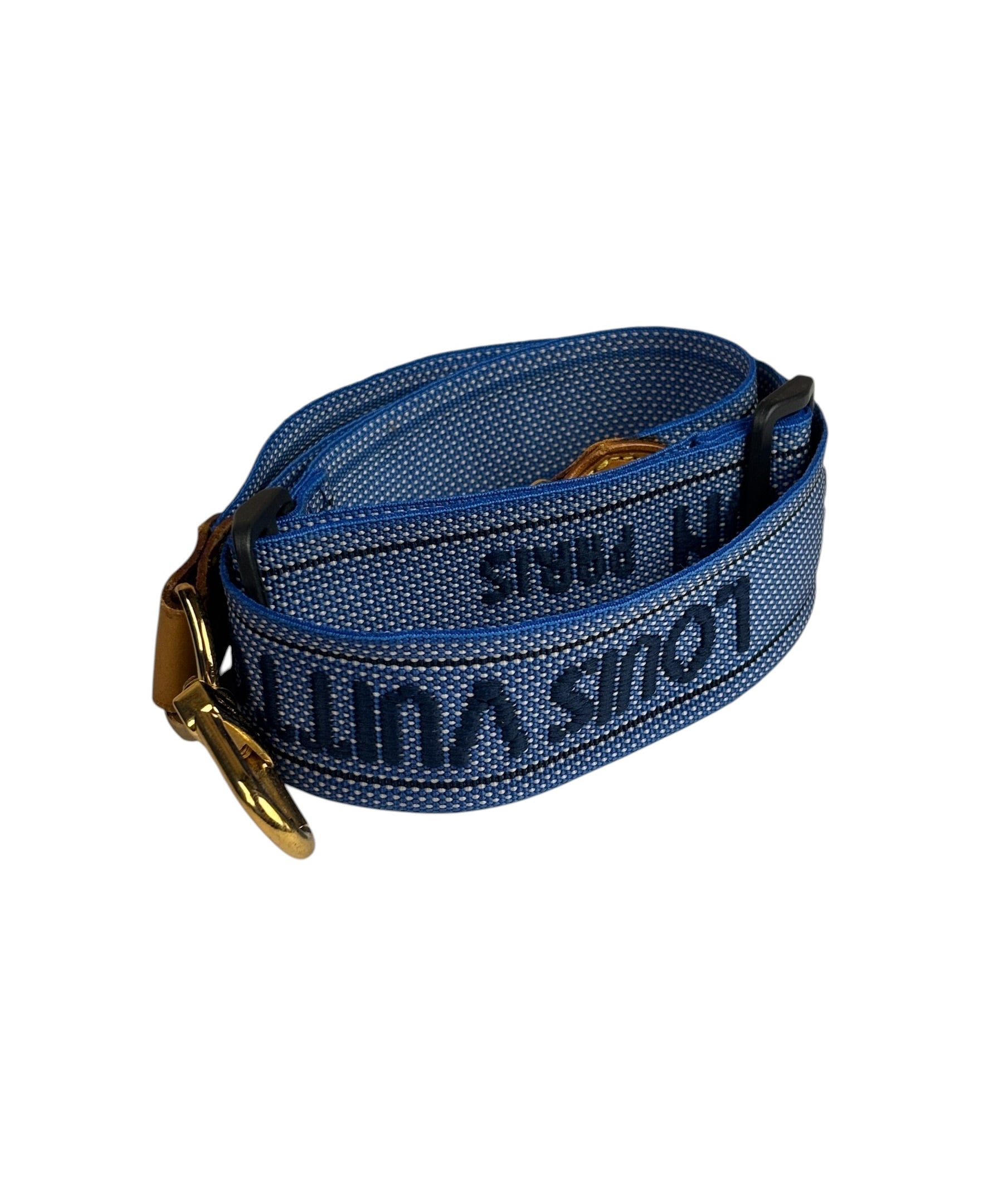Louis Vuitton Vintage Blue LV Cup Sac Cowes Messenger