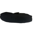 Fendi Black Leather Trim Mamma Baguette