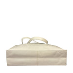 Chanel Vintage Beige Leather Timeless Tote 1996
