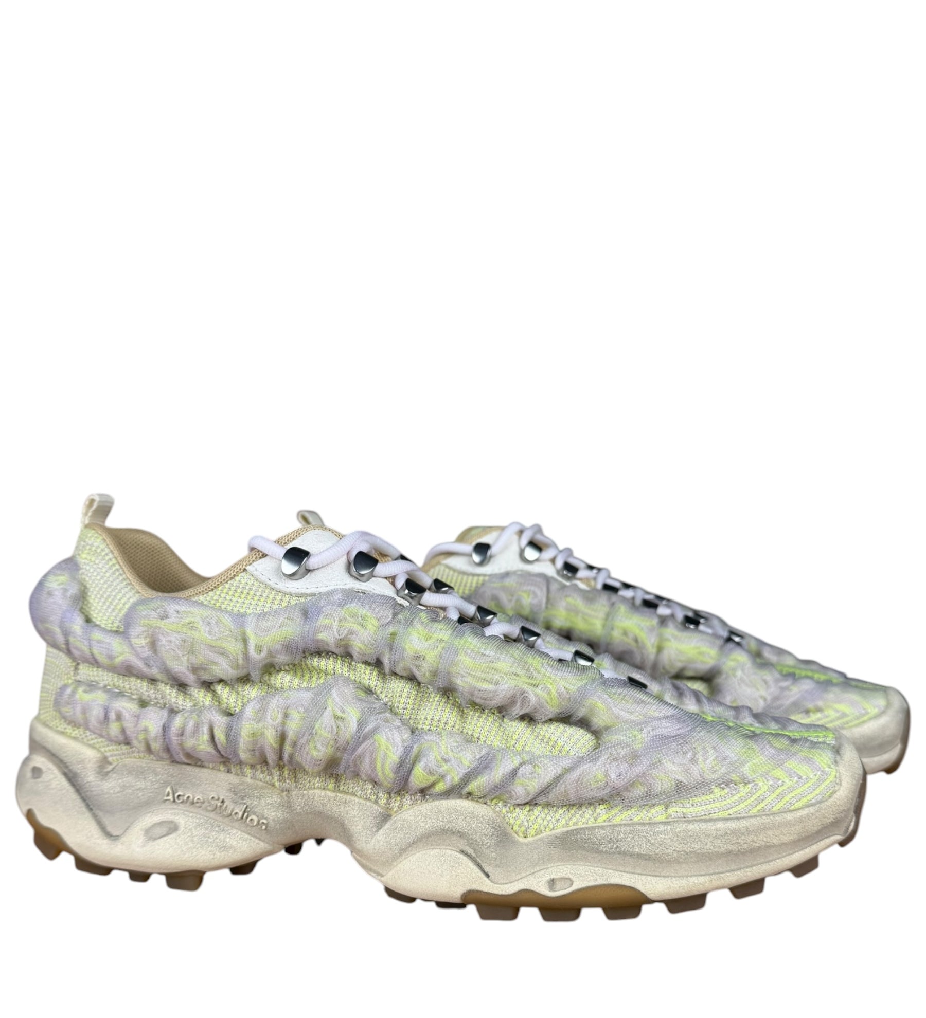 Acne Studios Bubba Sneakers Ecru/White