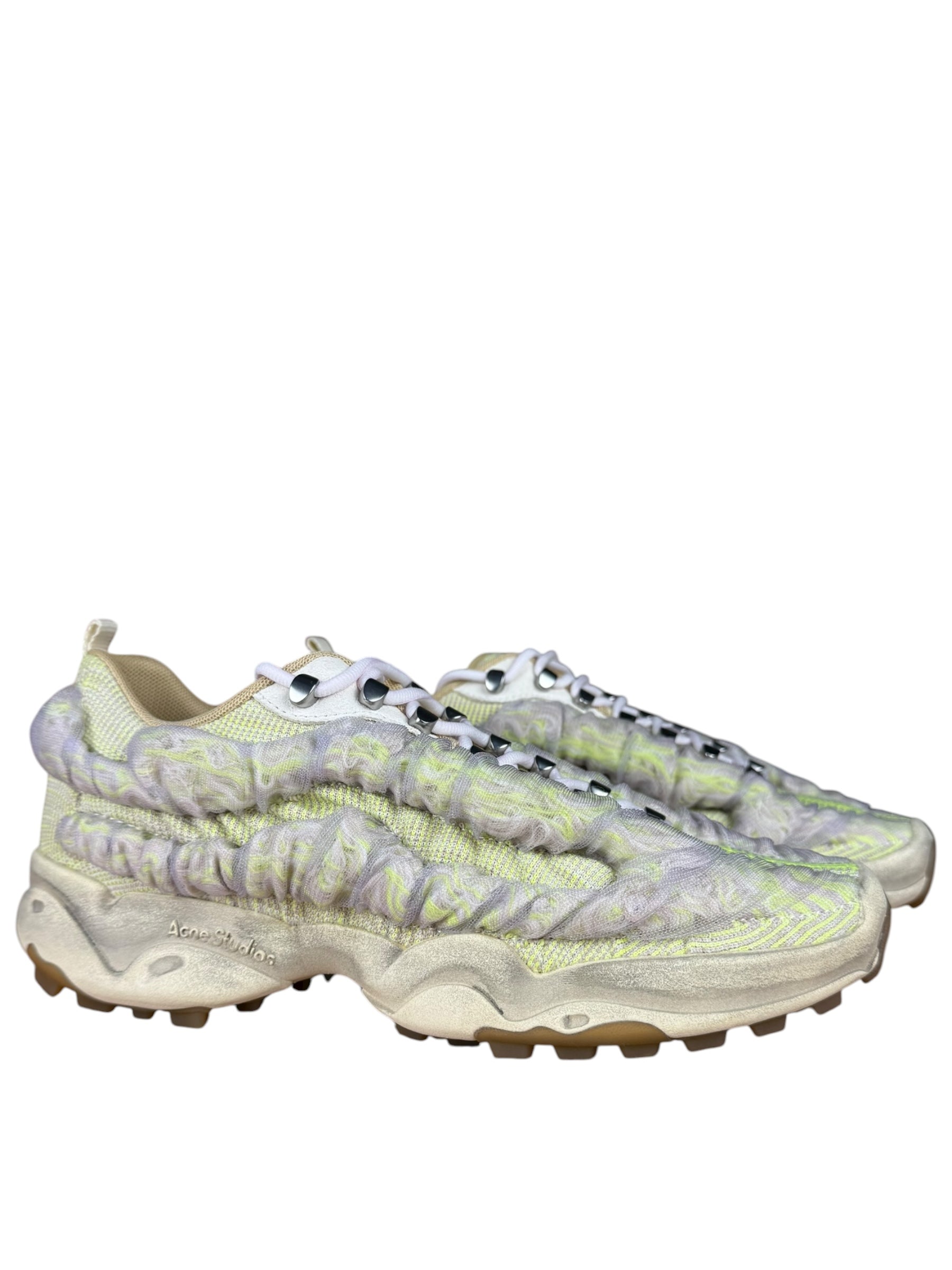 Acne Studios Bubba Sneakers Ecru/White
