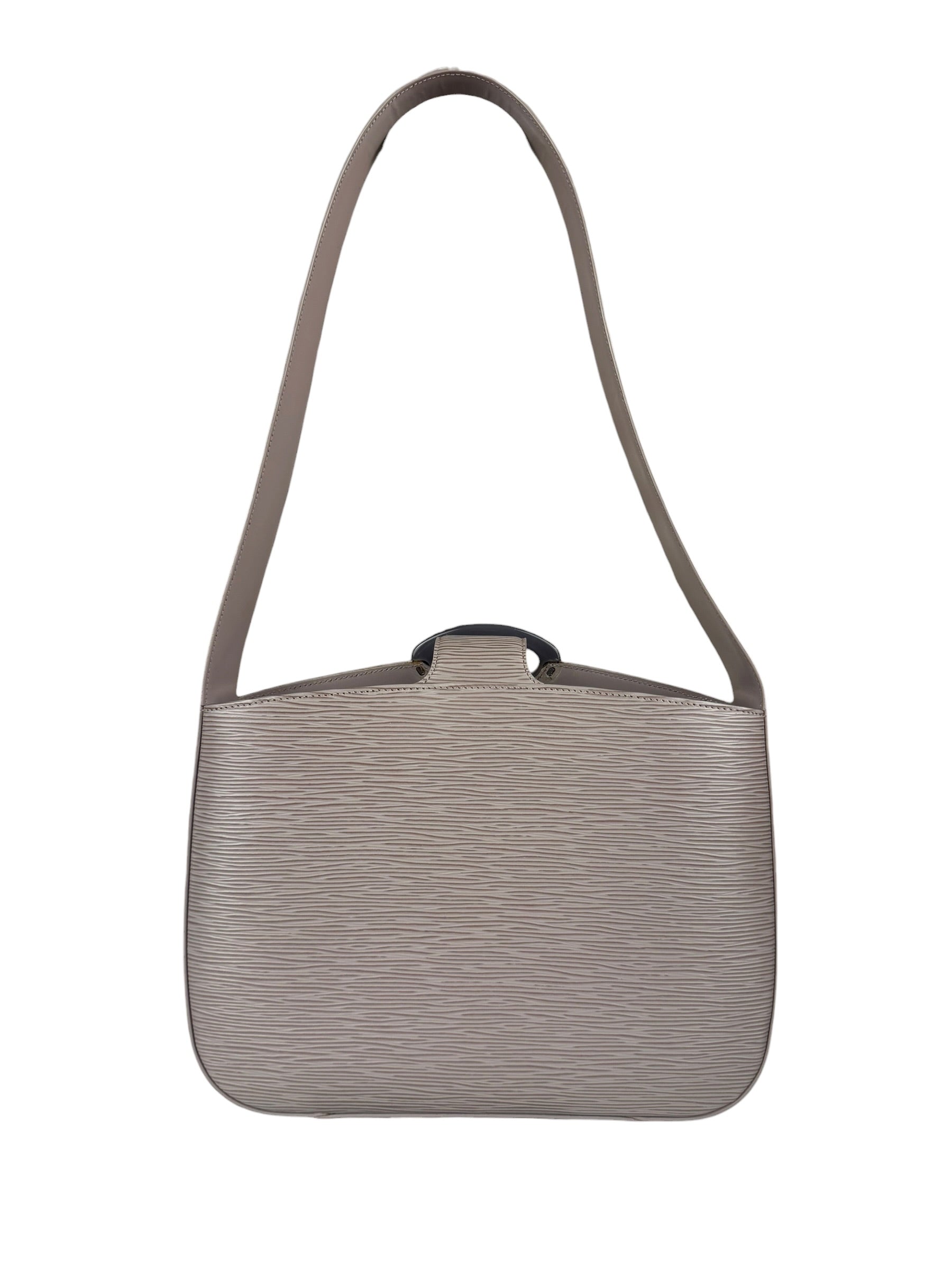 Louis Vuitton Lilac Epi Leather Reverie Hobo Bag
