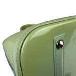 Louis Vuitton Green Patent Epi Alma Handbag