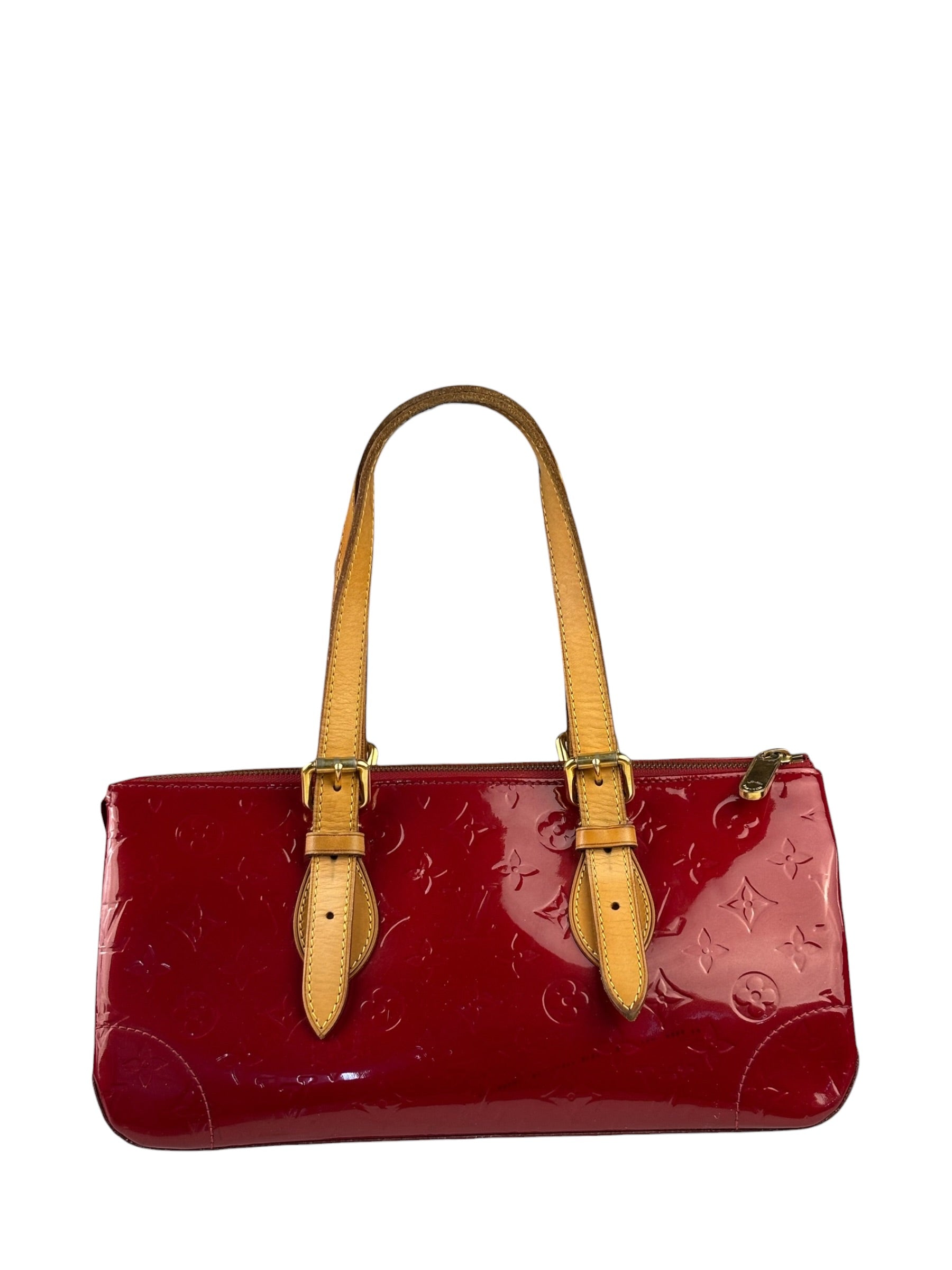 Louis Vuitton Monogram Red Vernis Rosewood Ave