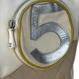 Chanel No.5 White Sport Canvas Tote 2003