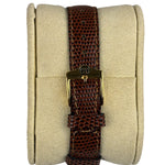 Gucci Vintage Brown/Gold Plated Watch