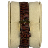 Gucci Vintage Brown/Gold Plated Watch