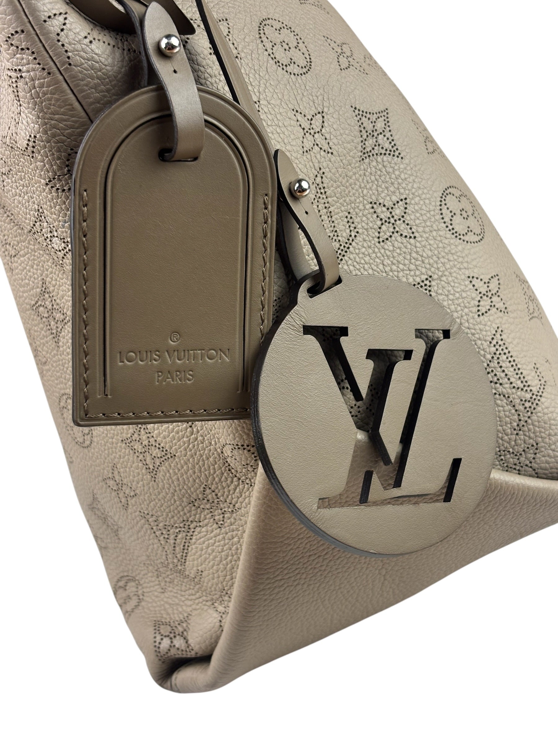 Louis Vuitton Monogram Mahina Hobo MM