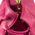 Loewe Pink Calfskin Flamenco Crossbody Bag