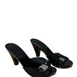 Chanel Y2K Logo Studded Heels