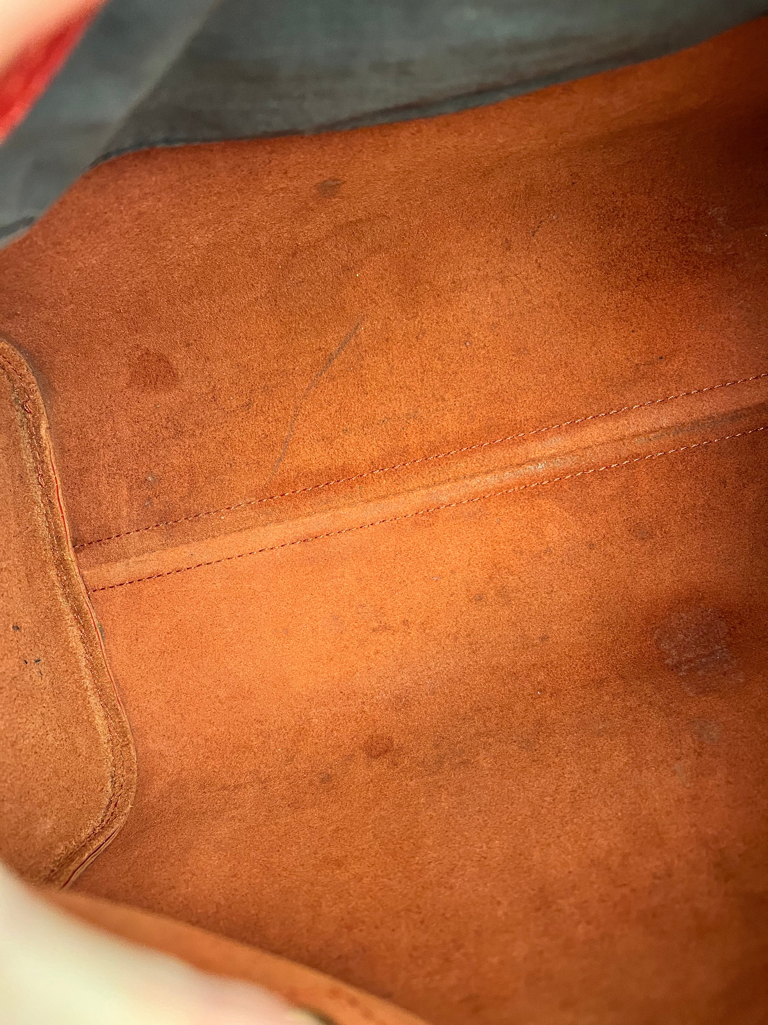 Louis Vuitton Red Epi Speedy 35