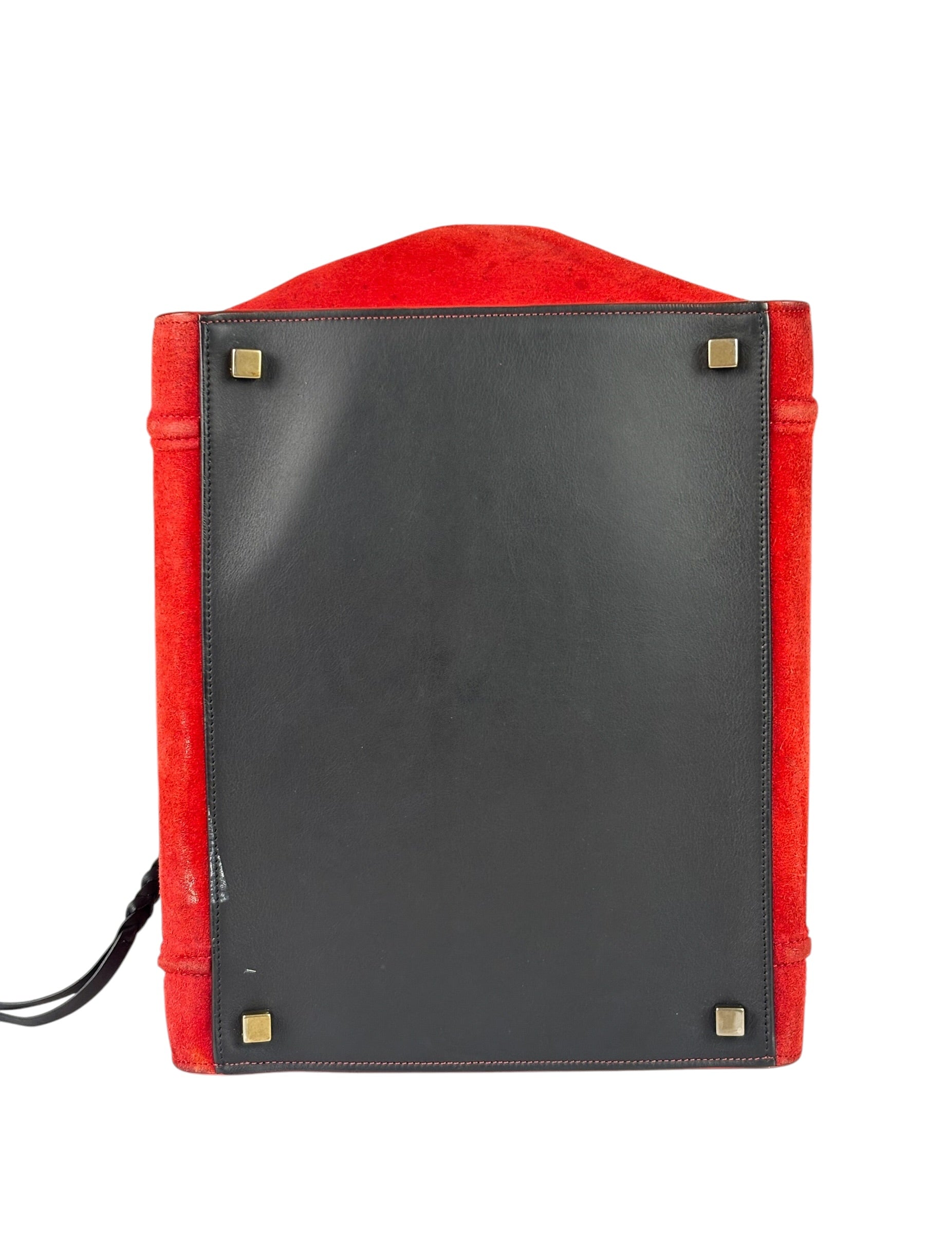 Celine Suede Luggage Phantom Tote Bag