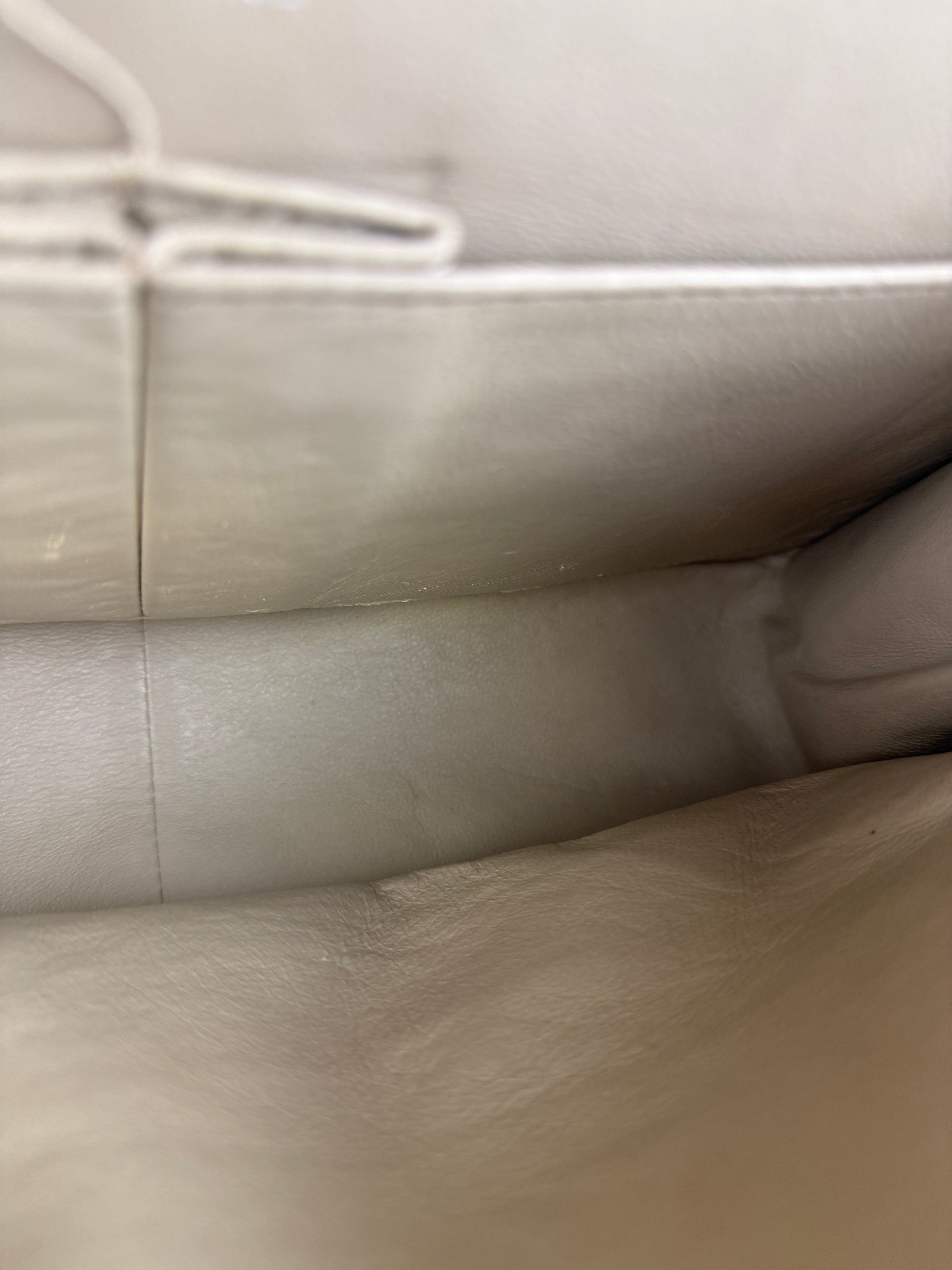 Chanel Aged Ivory Quilted Leather 2.55 Reissue Double Flap Bag 2009