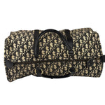 Christian Dior Vintage Black Trotter Boston Bag