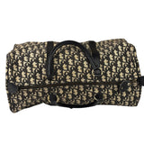 Christian Dior Vintage Black Trotter Boston Bag