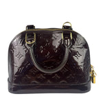 Louis Vuitton Amarante Vernis Alma BB Two-Way Bag