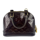 Louis Vuitton Amarante Vernis Alma BB Two-Way Bag