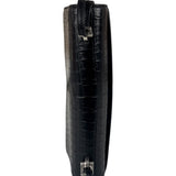 Saint Laurent Black Embossed Babylon Cross Body